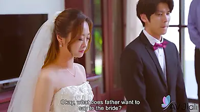 Cuckolded on his wedding night