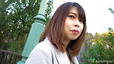 Amateur Japanese Girl Interview for Porn Actress in Japan Hotel - Pussy Fuck, Blowjob, Creampie