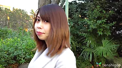 Amateur Japanese Girl Interview for Porn Actress in Japan Hotel - Pussy Fuck, Blowjob, Creampie
