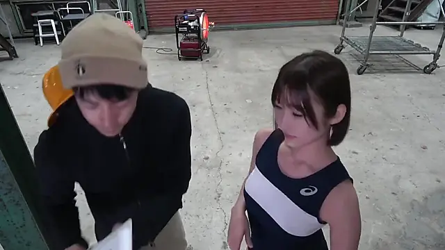 Tattooed Korean Brunette Stepsister Takes a Steamy Break in the Office