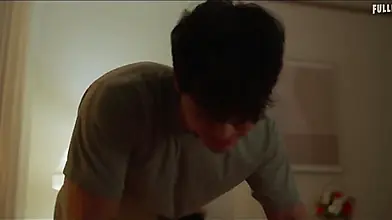 Passionate Korean Lover Makes Love Roughly With a Brunette