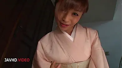 Brunette Japanese Beauty Delivers Mind-Blowing POV Deepthroat Experience